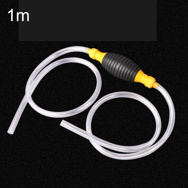 Pompa manuale autoadescante per olio con tubo PVC trasparente