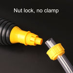 Auto Moto Barile Olio Pompa Olio Manuale Autoadescante Aspirazione Olio a Grande Flusso, 1m, 1.5m, 2m, 2.5m, 3m, 3.5m, 4m, 5m