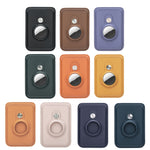 Per Airtag Positioner Fiber Card Clip Antifurto Card Tracker Coperchio di protezione, Magnetic, Paste