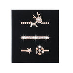 anello della decorazione della fascia dell'orologio del silicone dell'orologio astuto 3pcs/Set