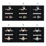 anello della decorazione della fascia dell'orologio del silicone dell'orologio astuto 3pcs/Set