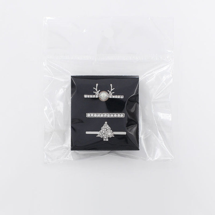 anello della decorazione della fascia dell'orologio del silicone dell'orologio astuto 3pcs/Set