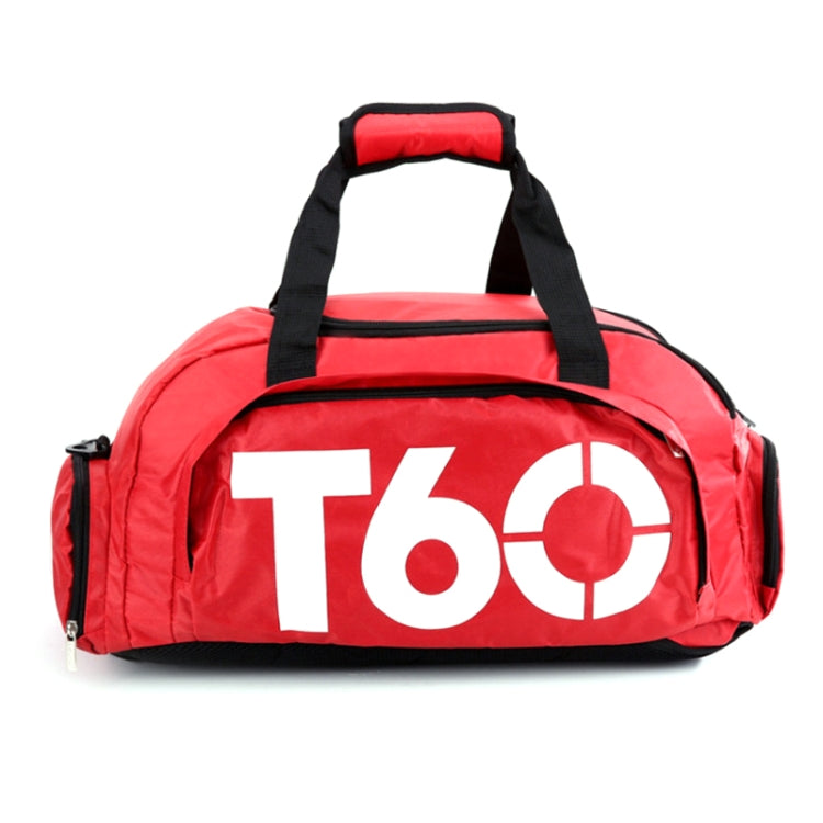 Wet and Dry Separation Fitness Backpack Nuoto Taekwondo Borsa da viaggio impermeabile, Red, Black Bottom White Word, Black Bottom Yellow Word, Simple Black Bottom Blue Word, Blue
