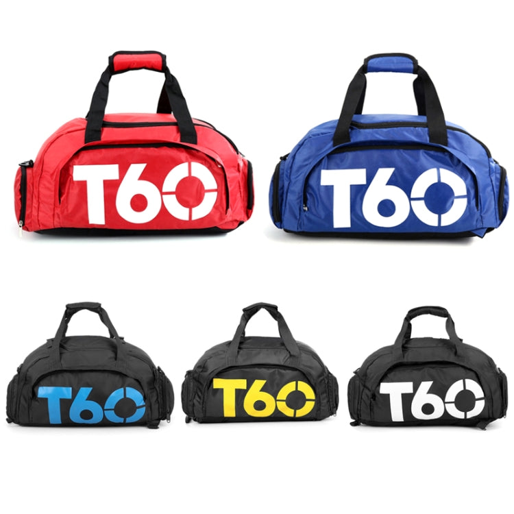 Wet and Dry Separation Fitness Backpack Nuoto Taekwondo Borsa da viaggio impermeabile, Red, Black Bottom White Word, Black Bottom Yellow Word, Simple Black Bottom Blue Word, Blue