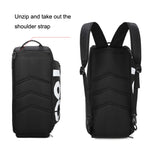 Wet and Dry Separation Fitness Backpack Nuoto Taekwondo Borsa da viaggio impermeabile, Red, Black Bottom White Word, Black Bottom Yellow Word, Simple Black Bottom Blue Word, Blue
