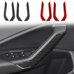 Per Volkswagen Sagitar 2019-2023 4 pezzi/set adesivi decorativi per bracciolo porta guida a sinistra