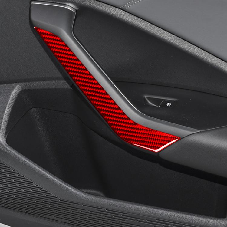 Per Volkswagen Sagitar 2019-2023 4 pezzi/set adesivi decorativi per bracciolo porta guida a sinistra