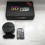 3D Game Handle Luci a LED colorate tridimensionali, Touch Black Base, Touch Crack Base, Touch Black Base+Remote Control, Touch Crack Base+Remote Control