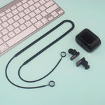 Per lo stato tra 3ANC/Status Audio BetweenPro Cavo anti-smarrimento in silicone per cuffie da 2 pezzi