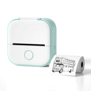 Phomemo T02 Standard Error Mini Pocket Stampante termica per etichette fotografiche per telefono Bluetooth portatile, Standard