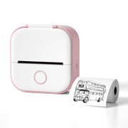 Phomemo T02 Standard Error Mini Pocket Stampante termica per etichette fotografiche per telefono Bluetooth portatile, Standard