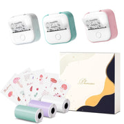 Phomemo T02 confezione regalo telefono Bluetooth mini stampante fotografica stampante termica famiglia studente domanda sbagliata stampante, Gift Box