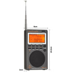 Radio portatile HanRongda HRD-747 con display digitale