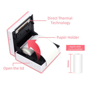 Pocket Small Stampante per etichette termiche portatili Bluetooth per domande errate, Phomemo M02-BK, Phomemo M02-WH, Phomemo M02-GN, Phomemo M02-PK