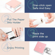 Pocket Small Stampante per etichette termiche portatili Bluetooth per domande errate, Phomemo M02-BK, Phomemo M02-WH, Phomemo M02-GN, Phomemo M02-PK