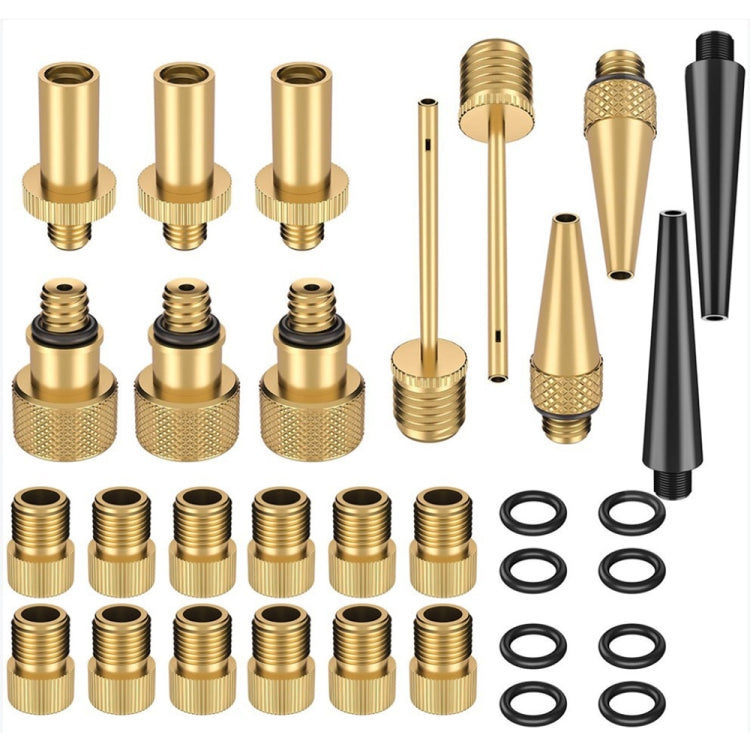 SV/AV/DV Set di adattatori per valvole per biciclette Accessori per pompe a sfera per bici, 15 in 1, 24 in 1 with Leather Ring, 25 in 1, 24 in 1, 32 in 1, 16 in 1, 10 in 1, 3sets 3 in 1, 12 in 1, 3sets 5 in 1, 3sets 4 in 1, 3sets 4 in 1 Gold, 14 in 1  ...