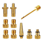 SV/AV/DV Set di adattatori per valvole per biciclette Accessori per pompe a sfera per bici, 15 in 1, 24 in 1 with Leather Ring, 25 in 1, 24 in 1, 32 in 1, 16 in 1, 10 in 1, 3sets 3 in 1, 12 in 1, 3sets 5 in 1, 3sets 4 in 1, 3sets 4 in 1 Gold, 14 in 1  ...