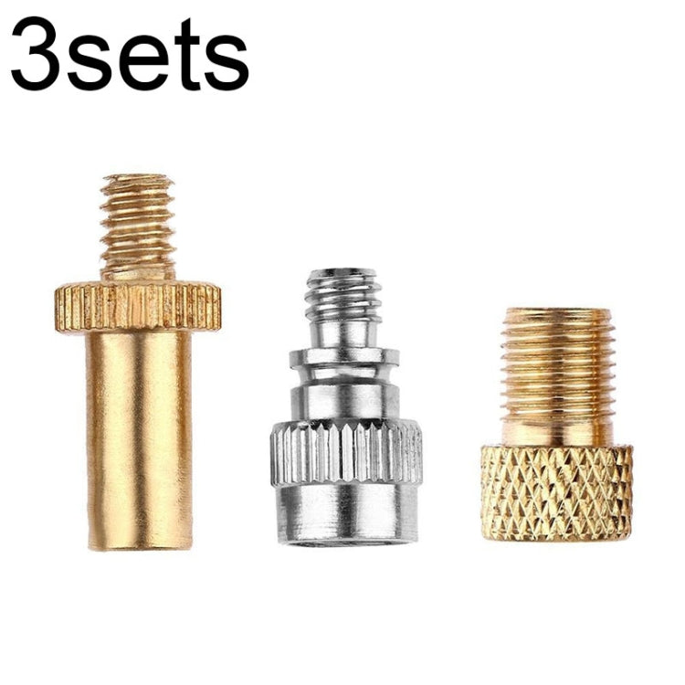 SV/AV/DV Set di adattatori per valvole per biciclette Accessori per pompe a sfera per bici, 15 in 1, 24 in 1 with Leather Ring, 25 in 1, 24 in 1, 32 in 1, 16 in 1, 10 in 1, 3sets 3 in 1, 12 in 1, 3sets 5 in 1, 3sets 4 in 1, 3sets 4 in 1 Gold, 14 in 1  ...