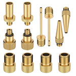SV/AV/DV Set di adattatori per valvole per biciclette Accessori per pompe a sfera per bici, 15 in 1, 24 in 1 with Leather Ring, 25 in 1, 24 in 1, 32 in 1, 16 in 1, 10 in 1, 3sets 3 in 1, 12 in 1, 3sets 5 in 1, 3sets 4 in 1, 3sets 4 in 1 Gold, 14 in 1  ...