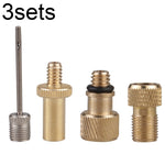 SV/AV/DV Set di adattatori per valvole per biciclette Accessori per pompe a sfera per bici, 15 in 1, 24 in 1 with Leather Ring, 25 in 1, 24 in 1, 32 in 1, 16 in 1, 10 in 1, 3sets 3 in 1, 12 in 1, 3sets 5 in 1, 3sets 4 in 1, 3sets 4 in 1 Gold, 14 in 1  ...
