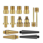 SV/AV/DV Set di adattatori per valvole per biciclette Accessori per pompe a sfera per bici, 15 in 1, 24 in 1 with Leather Ring, 25 in 1, 24 in 1, 32 in 1, 16 in 1, 10 in 1, 3sets 3 in 1, 12 in 1, 3sets 5 in 1, 3sets 4 in 1, 3sets 4 in 1 Gold, 14 in 1  ...