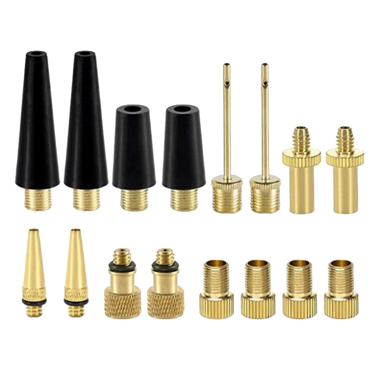 SV/AV/DV Set di adattatori per valvole per biciclette Accessori per pompe a sfera per bici, 15 in 1, 24 in 1 with Leather Ring, 25 in 1, 24 in 1, 32 in 1, 16 in 1, 10 in 1, 3sets 3 in 1, 12 in 1, 3sets 5 in 1, 3sets 4 in 1, 3sets 4 in 1 Gold, 14 in 1  ...