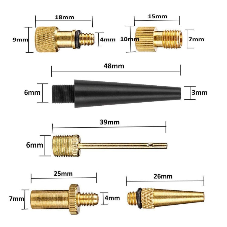 SV/AV/DV Set di adattatori per valvole per biciclette Accessori per pompe a sfera per bici, 15 in 1, 24 in 1 with Leather Ring, 25 in 1, 24 in 1, 32 in 1, 16 in 1, 10 in 1, 3sets 3 in 1, 12 in 1, 3sets 5 in 1, 3sets 4 in 1, 3sets 4 in 1 Gold, 14 in 1  ...