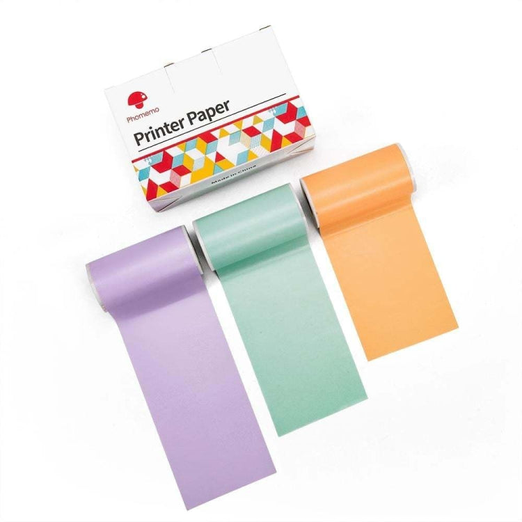 Rotoli carta termica per stampante Phomemo T02 53mm e 50mm