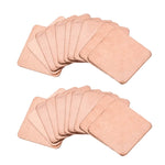 20pcs Laptop Raffreddamento Rame Dissipatore di calore Schede conduttive termiche Telefono cellulare Computer Scheda grafica Dissipatori di calore, 15x15x0.1mm, 15x15x0.3mm, 15x15x0.4mm, 15x15x0.5mm, 15x15x0.6mm, 15x15x0.8mm, 15x15x1.0mm, 15x15x1.2mm
