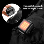 COB Lamp Beads Mini Mountain Bike Light USB Ricaricabile Ciclismo Impermeabile MTB Road Bike Lamp, White Headlight, Red Taillight, White Headlight+Red Taillight