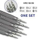 MECCANICO Serie iMini Occhiali per la riparazione di telefoni cellulari Avvita lo strumento dell'orologio in lotti, Five Star 0.8, Triangle 0.6, Phillips 1.5, Phillips 1.2, Phillips 2.5, T2