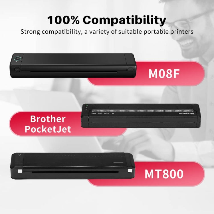 Carta termica A4 200 fogli compatibile Brother MT800