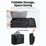 Baona Desktop Computer Host Monitor Keyboard Storage Bag, Single-layer + Trolley, Single-layer + Trolley With Swivel Wheels, Medium + Trolley, Medium + Trolley With Swivel Wheels, Large + Trolley With Swivel Wheels, Large + Trolley