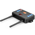 2 in 1 Pet Wireless Fence Bark Control Smart Dog Trainer, 1 For 1, 1 For 2, 1 For 3