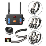2 in 1 Pet Wireless Fence Bark Control Smart Dog Trainer, 1 For 1, 1 For 2, 1 For 3