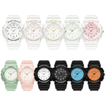 SANDA Small Fresh Digital All-match Waterproof Luminous Student Watch