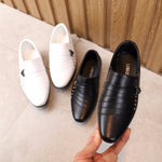 I bambini vestono le scarpe in pelle Scarpe da performance casual in stile britannico, 33, 34, 35, 36