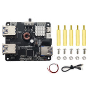 Yahboom USB3.0 HUB Scheda di espansione ROS Robot Expansion Dock