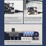 Yahboom USB 3.0 Hub espansione per robot e PC