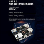 Yahboom USB3.0 HUB Scheda di espansione ROS Robot Expansion Dock