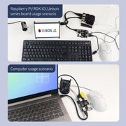 Yahboom USB3.0 HUB Scheda di espansione ROS Robot Expansion Dock