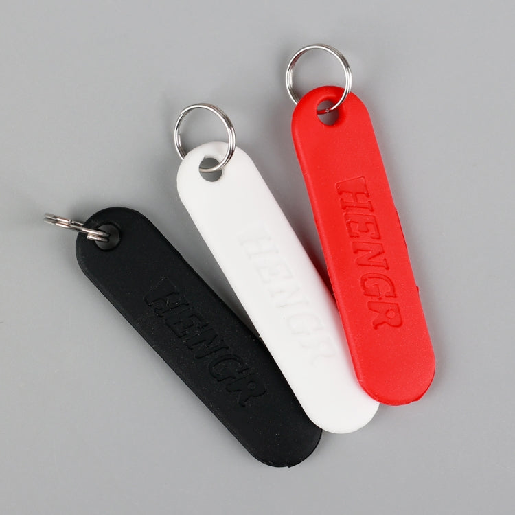 5pcs espellere il vassoio della carta SIM perni aperti strumento portachiavi con custodia in silicone