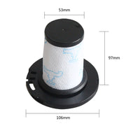 2 pcs Filtro Aspirapolvere Accessori per Rowenta ZR0090/RH9890WO/RH9879WO/X-FORCE FLEX, 2pcs