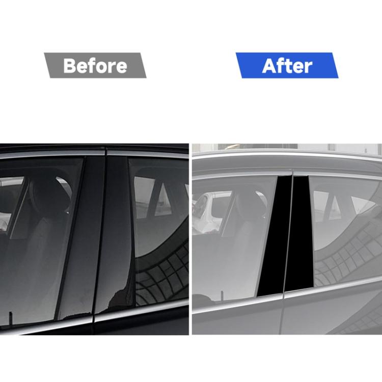 Per BMW X6 F16 2014-2018 Adesivo decorativo universale per montante B per guida a sinistra e a destra