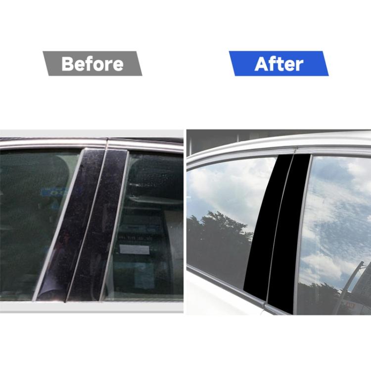 Per BMW X5 E70 8 pezzi/set adesivo decorativo universale per montante B guida a sinistra e a destra
