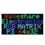 Pannello matrice LED RGB 64x32 pixel passo 3mm luminosità regolab