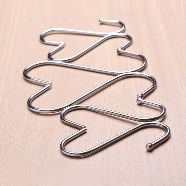 Ganci multifunzionali in acciaio inossidabile Gancio a forma di S in metallo, Large, Medium, Small