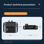 Display digitale Bluetooth 5.3 Ricevitore audio Trasmettitore Supporto USB / TF Card Lettore MP3, C68