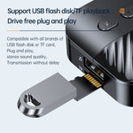 Display digitale Bluetooth 5.3 Ricevitore audio Trasmettitore Supporto USB / TF Card Lettore MP3, C68