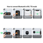 Trasmettitore per computer TV con ricevitore per auto Bluetooth 5.2, BT16